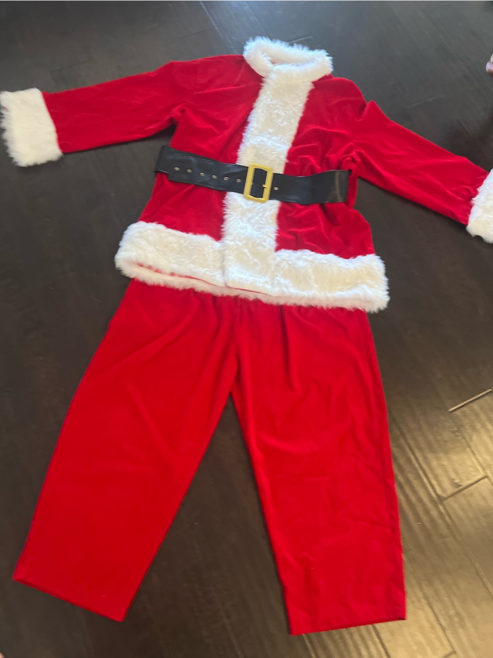 Men Santa Claus Costume